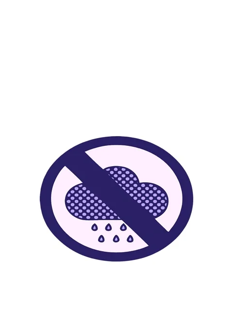 Jumping motion animation of comic book style cartoon of a storm rain cloud si Video stock 324063383