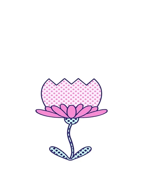 Jumping motion animation of comic book cartoon of a flower Stock Footage 324454661