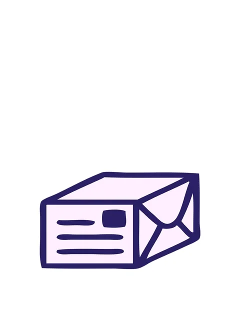 Jumping motion animation of cute paper parcel 库存影片 324268695