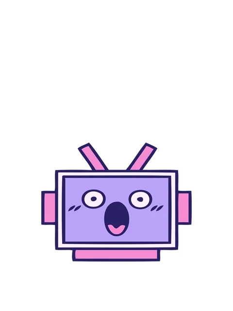 Jumping motion animation of cute robot head Stock Footage 324447961
