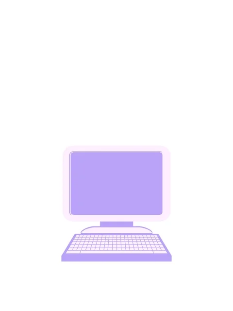 Jumping motion animation of a Flat colour illustration of a computer Video stock 324114683