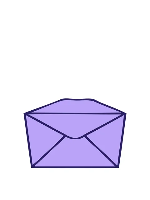 Jumping motion animation of hand drawn quirky cartoon parcel Stock Footage 324332680