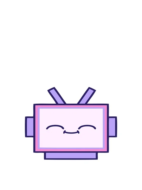 Jumping motion animation of a robot head cartoon Stock Footage 324245000