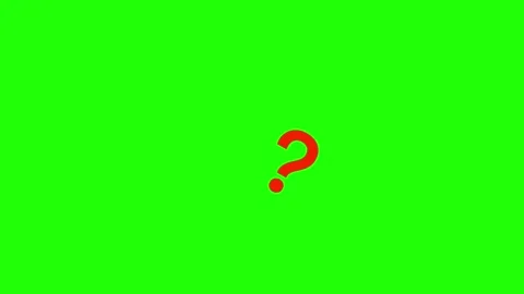 Jumping question mark. Symbol for asking something. Stock Footage 321778615