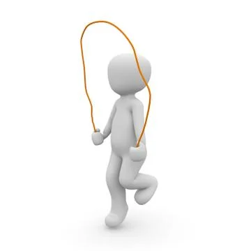 Jumping rope Stock Illustration