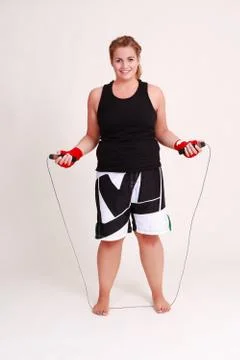 Jumping Rope Stock-Fotos