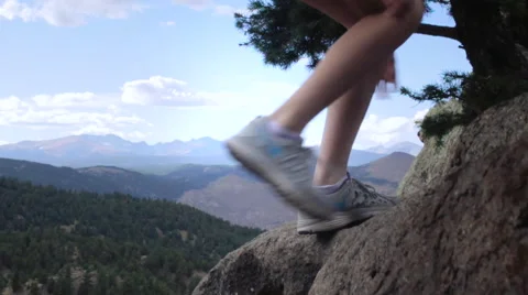 Jumping Shoes Vídeo Stock 56094199