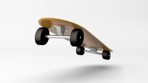 Jumping skateboard 库存插图