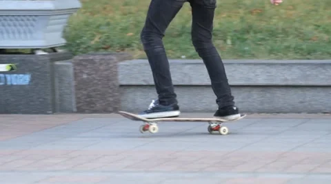 Jumping Skateboarder Stock Footage 8929399