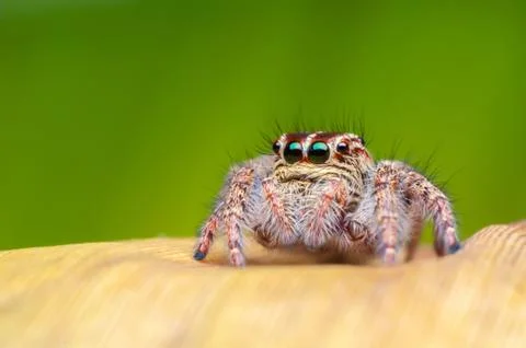 Jumping spider Stock Illustration
