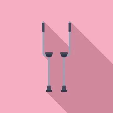 Jumping stilts icon showing bouncing and recreation Stock Illustration