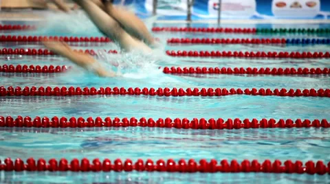 Jumping into water Stock Footage 33705825