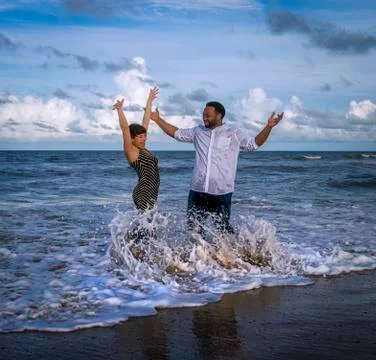 Jumping Waves Stock Photos