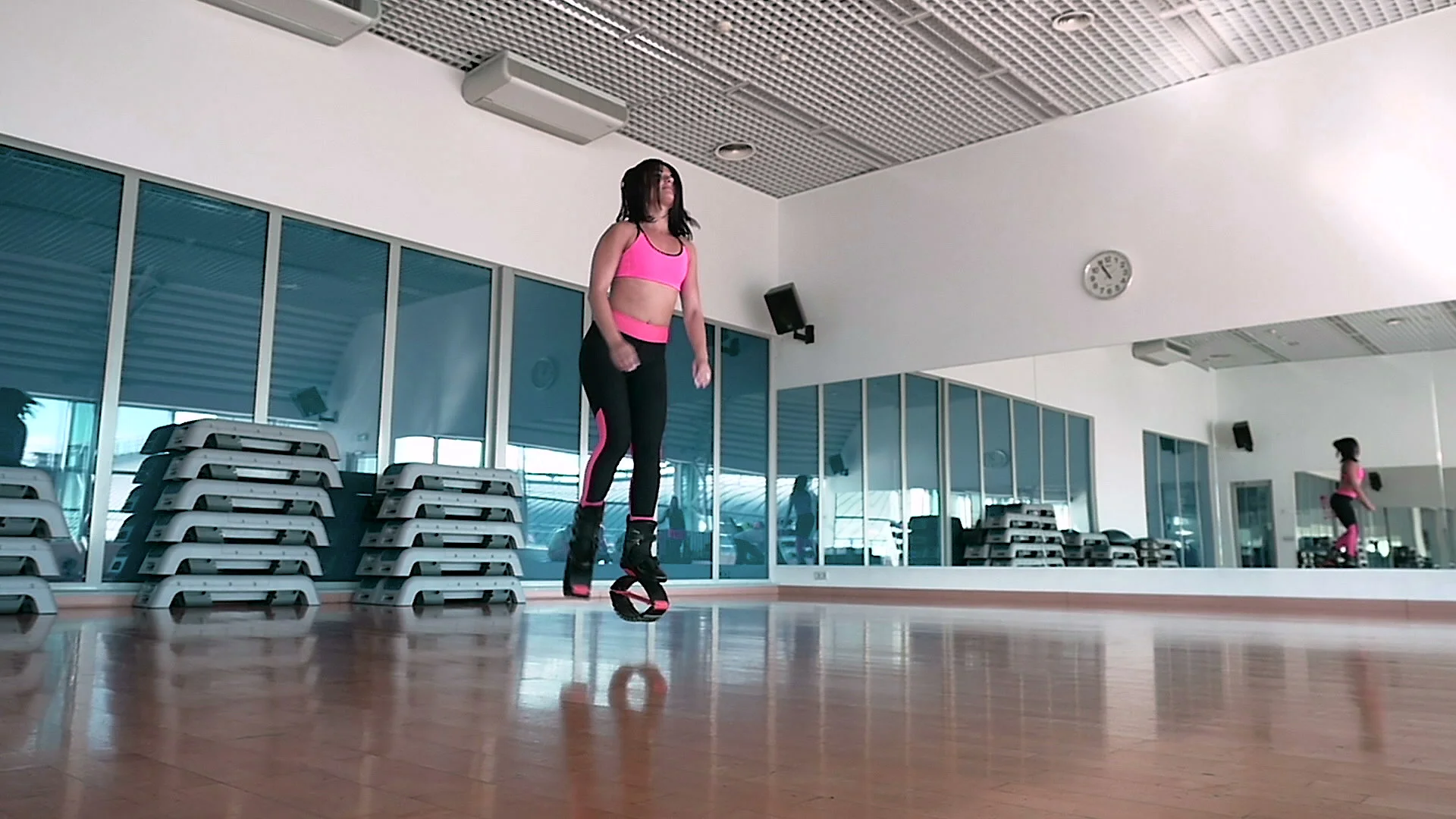 Kangoo Jumping For Women Gym Studio Training Dancing Boots Bodybuilder  Workout Running Shoes
