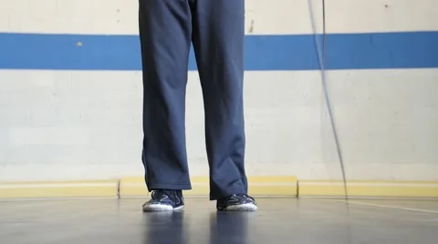 Jumprope feet wide.mp4 Vídeos de archivo 52968462