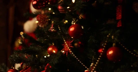 Jumps on christmas Stock Footage 99273908