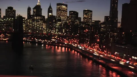 Jumpy New York Time Lapse Stock Footage 994800