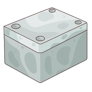 Junction box illustration Illustrazione stock