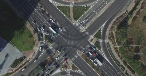 A junction Video stock 82469636