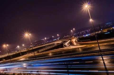 Junction in prague Stock Photos