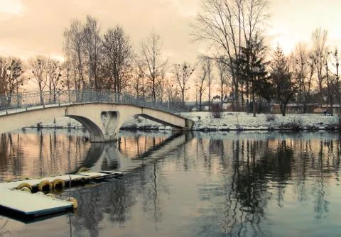 At the junction of the seasons. Stock Photos