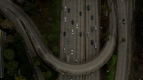 Junctions On City Highway Stock Footage 103863324