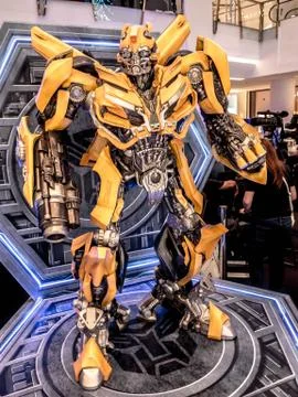 June 15, 2017: Bumblebee from Transformers: The Last Knight. It is the fifth Stock-Fotos