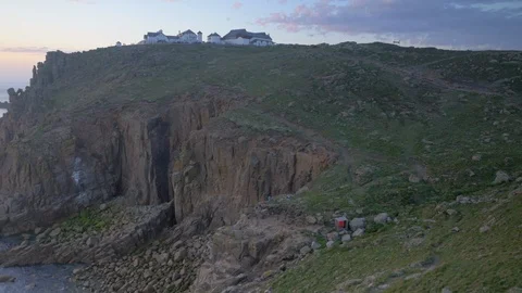 June 2015. Lands End. Cornwall, England. Stock Footage 109322630