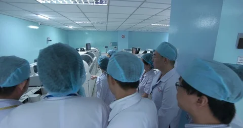 June 2016. Doctors and Nurses were in educating and training session at Medic Stock Footage 127502329
