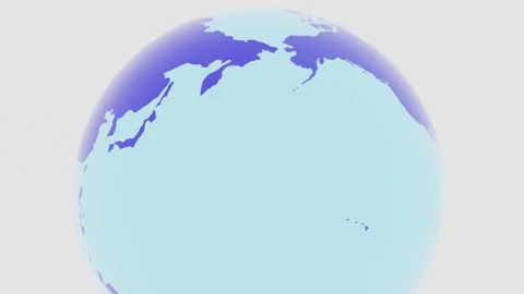 June 28 2026 Rotating Earth Globe Seamless Loop Animation 4K 스톡 동영상 337849106