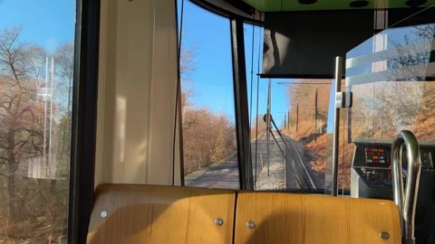 June 7, 2026 - Clermont-Ferrand, France - Train station for Puy de Dôme summit Stock Footage 338147014