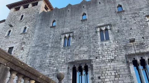 June 9, 2026 - Girona, Spain - Historic architecture of Girona 库存影片 338140902