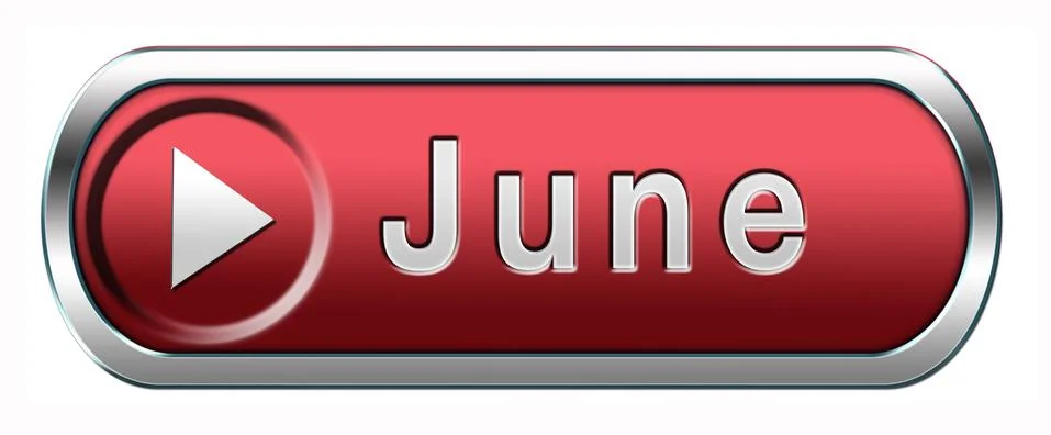 June icon Stock Illustration