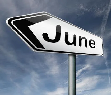 June Stock Illustration