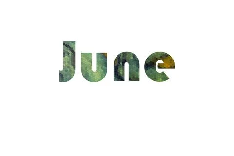 June Stock Illustration