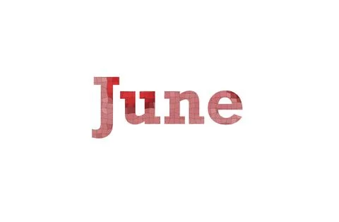 June Stock Illustration