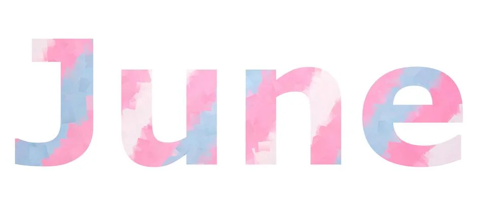 June Stock Illustration