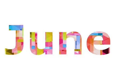 June Stock Illustration