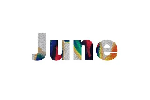 June Stock Illustration