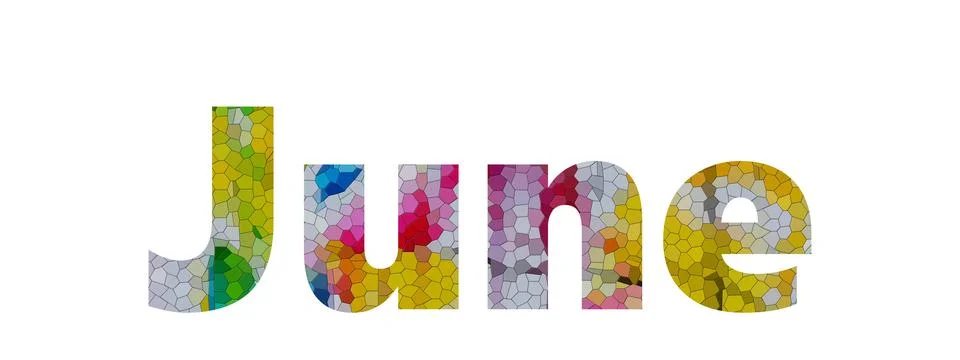 June Stock Illustration