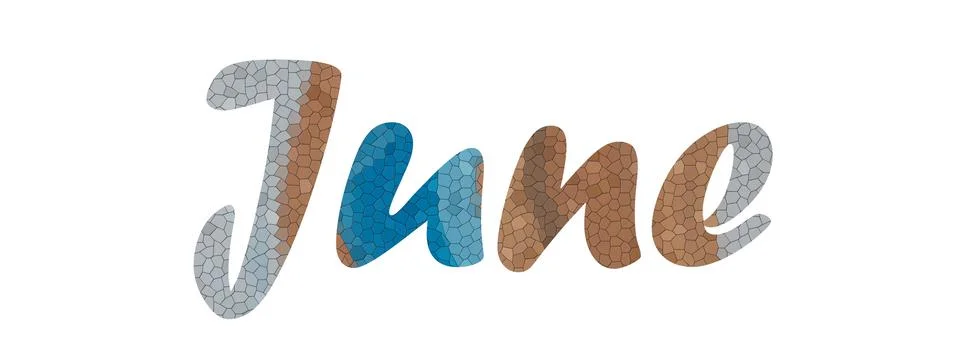 June Stock Illustration