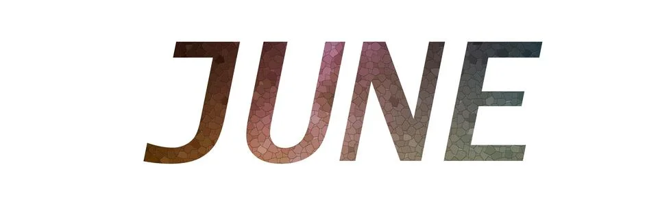 JUNE Stock Illustration