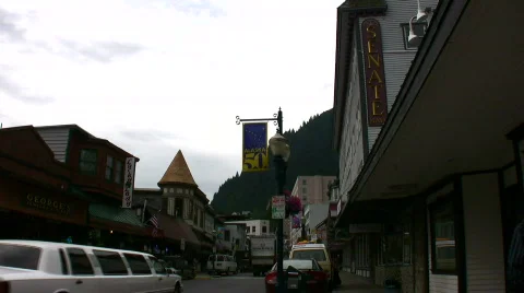 Juneau Alaska Stock Footage 160358