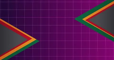 Juneteenth empty gradient overlay with ample empty copy space for text writ.. Stock Illustration