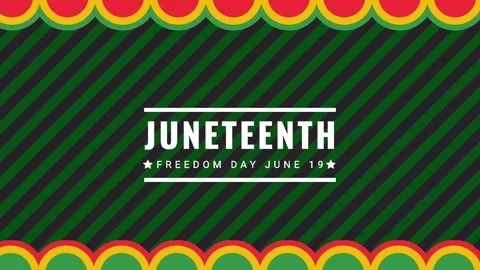 Juneteenth Video stock 327179541