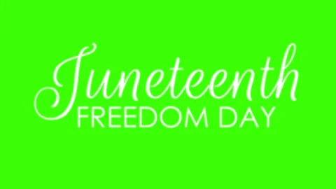 Juneteenth freedom animated happy juneteenth black independence background .. Stock Footage 277201683