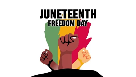 Juneteenth Freedom Day for all Black Americans Stock Footage 326743377