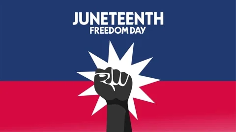 Juneteenth Freedom Day for all Black Americans Stock Footage 326743390