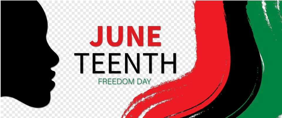 Juneteenth Freedom Day Stock Illustration