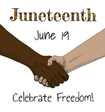 Juneteenth Stock Illustration